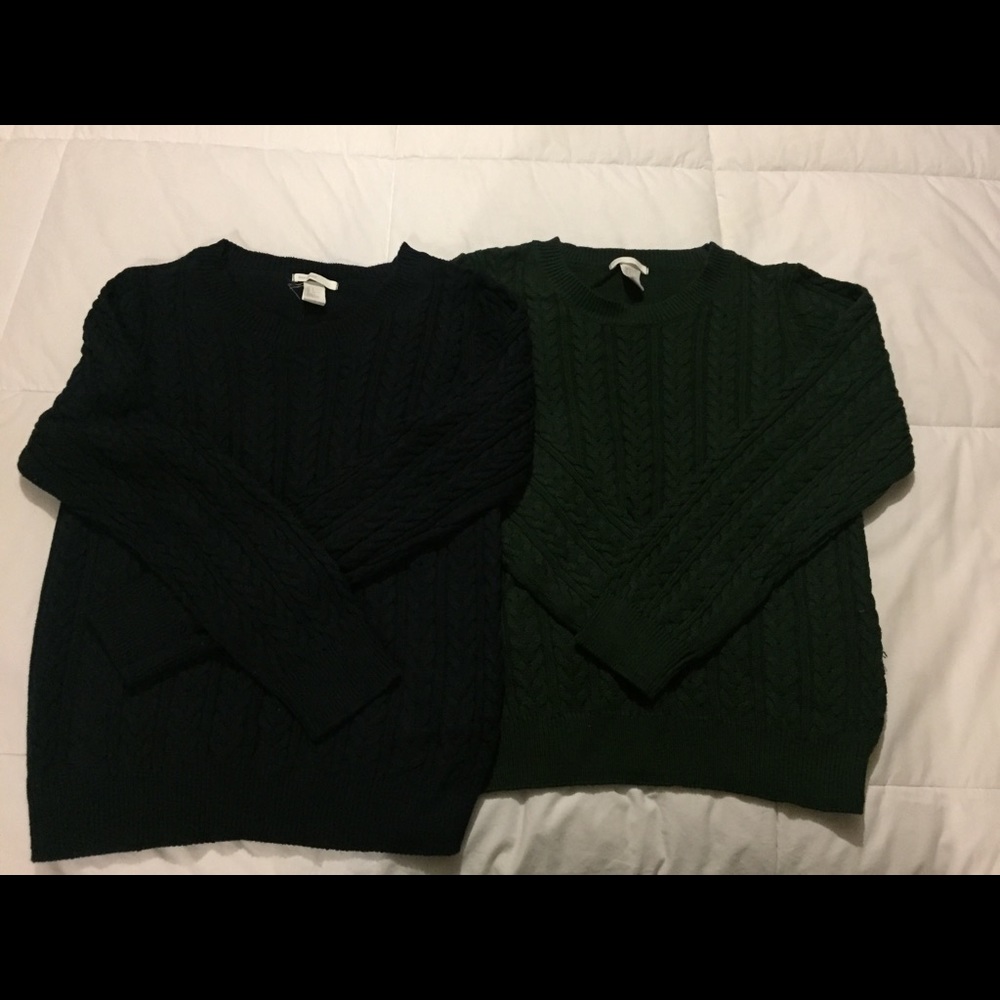 H&M Basic Cable knit Sweater